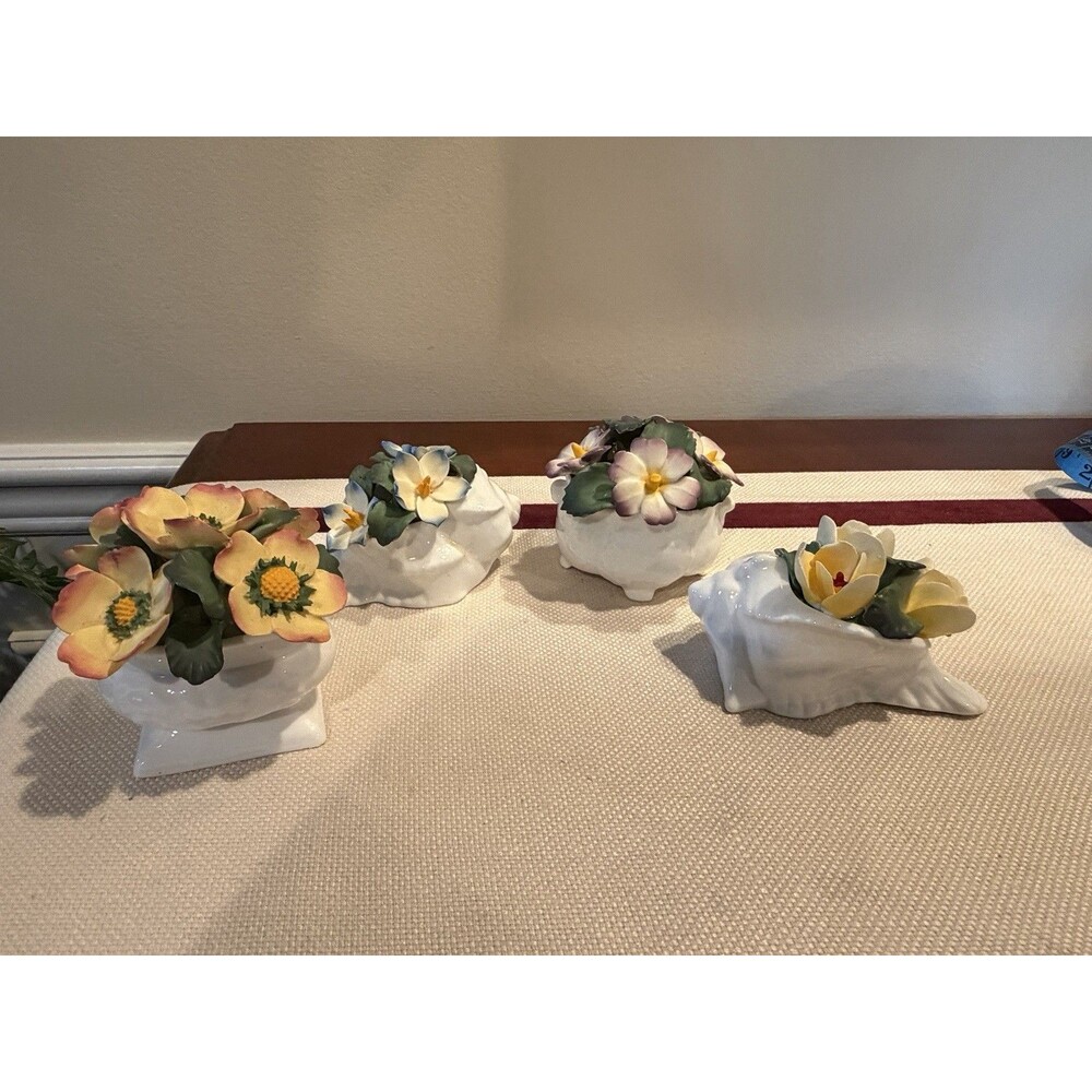 VTG Fine Bone China Floral Arrangements Four Seasons by Aynsley Made In England